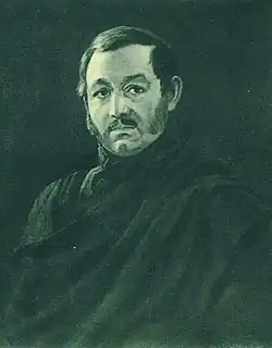 Портрет работы Петра Захарова-Чеченца