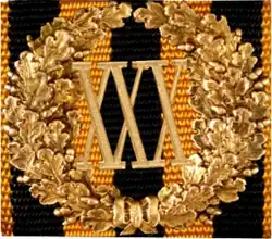 Знак отличия «За безупречную службу»  XX лет