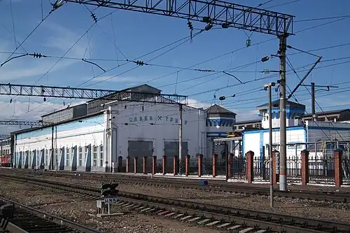 Локомотивное депо ТЧЭ-7 Улан-Удэ