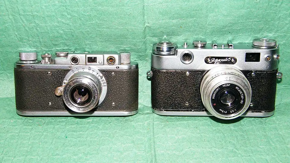 «Зоркий» и «Зоркий-5».