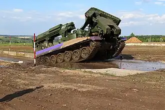 ИМР-2 на предварительном прохождении.