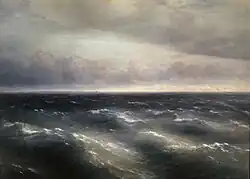 И. Айвазовский. Чёрное море. 1881