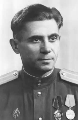 И. Ф. Золотарь, 1943 год