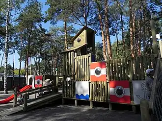 Игровая площадка в парке «Алые Паруса»