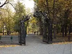 Ворота на Соборной площади