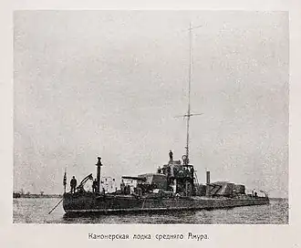 Башенная канонерская лодка «Шквал». 1912