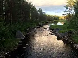 Вид по течению