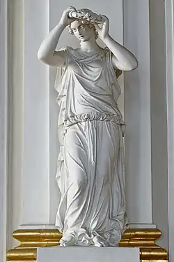 Статуя «Муза Эрато», скульптор И. Герман