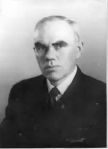 Депутат ВС СССР И.Г.Гаврилов. 1954 г.