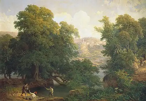 Предместье Рима. 1856