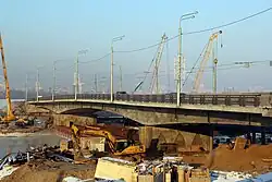 Первая часть нового моста