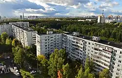 Жилые дома 11-го микрорайона Горок по улице Академика Завойского