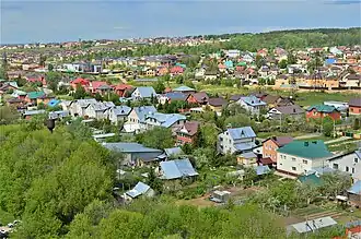 Вид на западную часть Константиновки