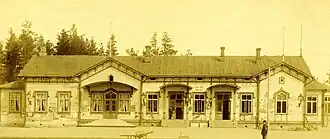 Станция Антреа, 1900—1911 гг.