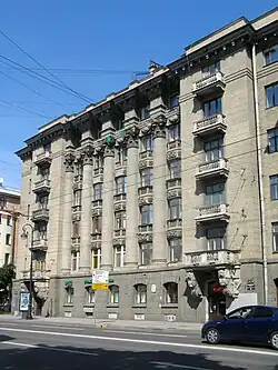 Доходный дом Маркова на Каменноостровском проспекте, 65 (1909—1911)