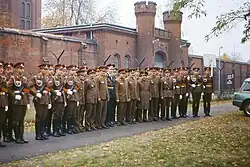 Приёмный караул от Вооружённых Сил Советского Союза. 1 ноября 1982 года.