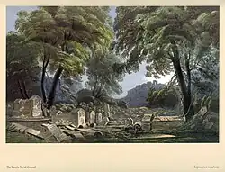 Караимское кладбище. Карло Боссоли, 1856