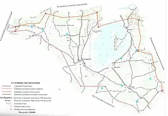 Александровское сельское поселение на карте