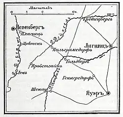Схема к статье «Гольдберг», в Военной энциклопедии Сытина, Санкт-Петербург, 1911 — 1915 годов.