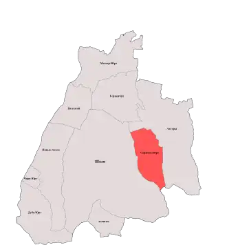 Сержень-Юртовское сельское поселение на карте