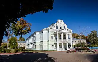 Келейный корпус.Домовая церковь Александра Невского.