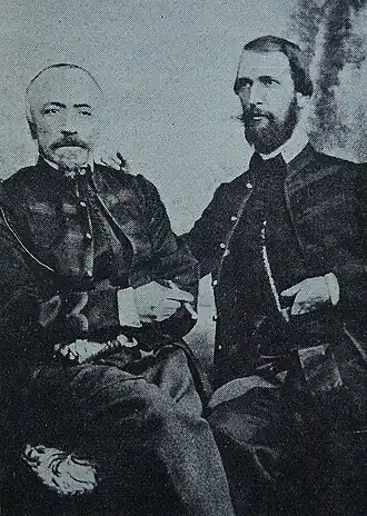 Руководитель казанского заговора Иероним Кеневич (справа)