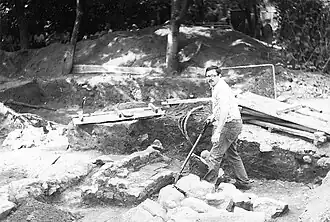 Руслан Орлов — руководитель археологической экспедиции в летописный Юрьев. 1981