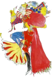 Концепт-арт Кефки для Final Fantasy VI