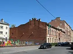 Начало улицы и особняк купца Н. Н. Башкирова