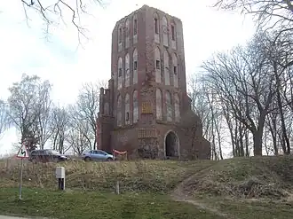 Руины кирхи в Ушаково