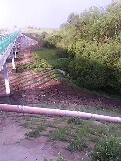 Вид с моста на трассе М3