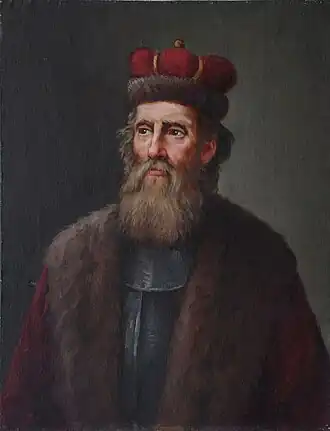 Портрет князя Евнутия (художник Йонас Мацкявичюс)