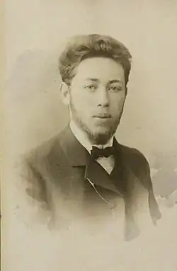 Матвей Коган-Бернштейн в 1906 г., студент Гейдельбергского университета