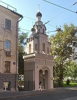 Фотография колокольни после реставрации