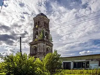 Колокольня церкви Иоанна Предтечи в Чистополье