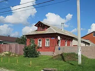 Дом 112, пример исторической застройки района