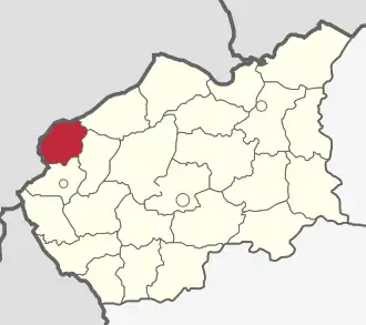 Кольновский район на карте