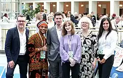 Участники и организаторы Конгресса IBBY - 2021 в Государственном музее А.С. Пушкина.