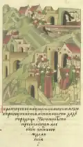 Дмитрий Нижегородский жалует брату Борису Городец
