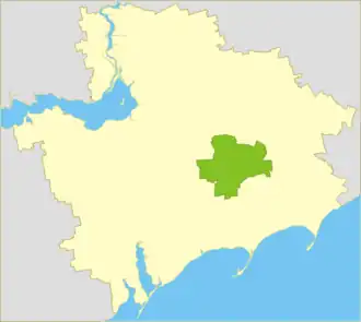 Черниговский район на карте