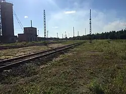 Пути станции.