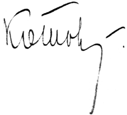 Изображение автографа