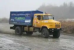 КрАЗ 5133ВЕ на испытаниях