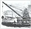 Кран Appleby Bros паровой, 1867 год
