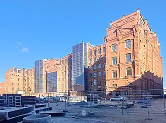 Вторая фабрика, вид со двора