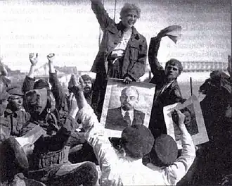 Кадр из кинофильма с Маргаритой Горбатовой