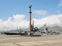 Стела «Морская слава России» в Новороссийске