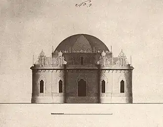 Крестообразный павильон