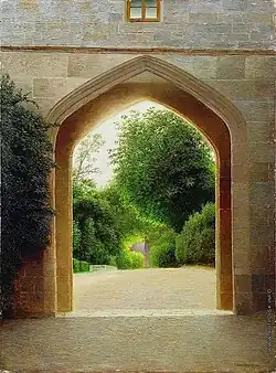 Вид Воронцовского парка в Алупке