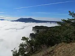 Вид с тропы туристического маршрута №134